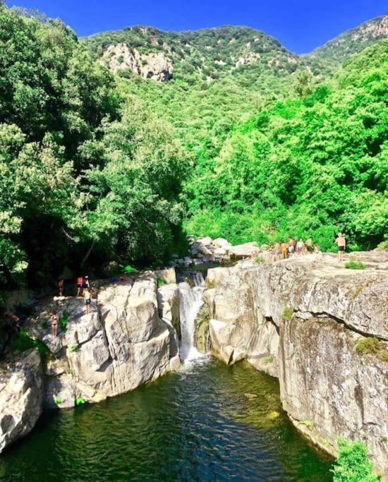 Casa Arena Authentique Maison De Village Avec Piscine Au Coeur De L'Alta Rocca - Zoza Exterior foto