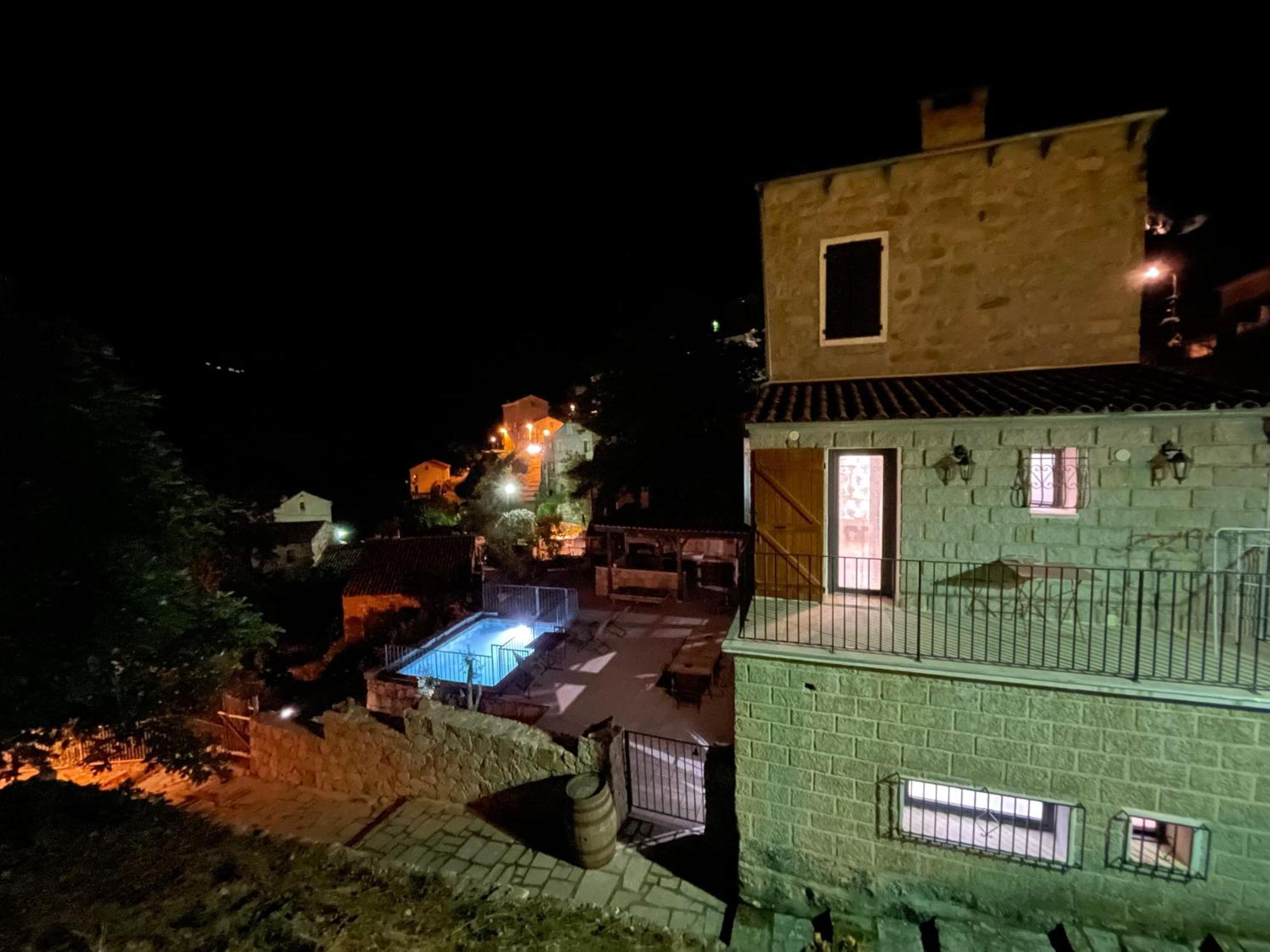 Casa Arena Authentique Maison De Village Avec Piscine Au Coeur De L'Alta Rocca - Zoza Exterior foto