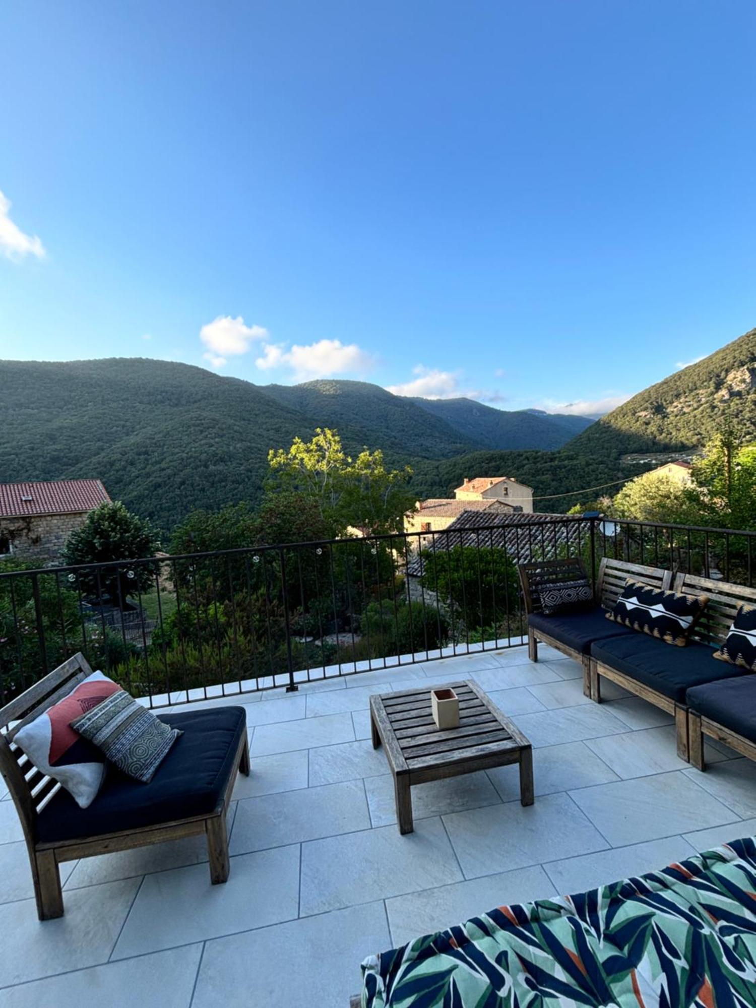 Casa Arena Authentique Maison De Village Avec Piscine Au Coeur De L'Alta Rocca - Zoza Exterior foto